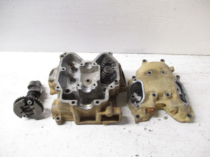 02 Kawasaki KVF 650 Prairie #3 Front Cylinder Head Valves 11008